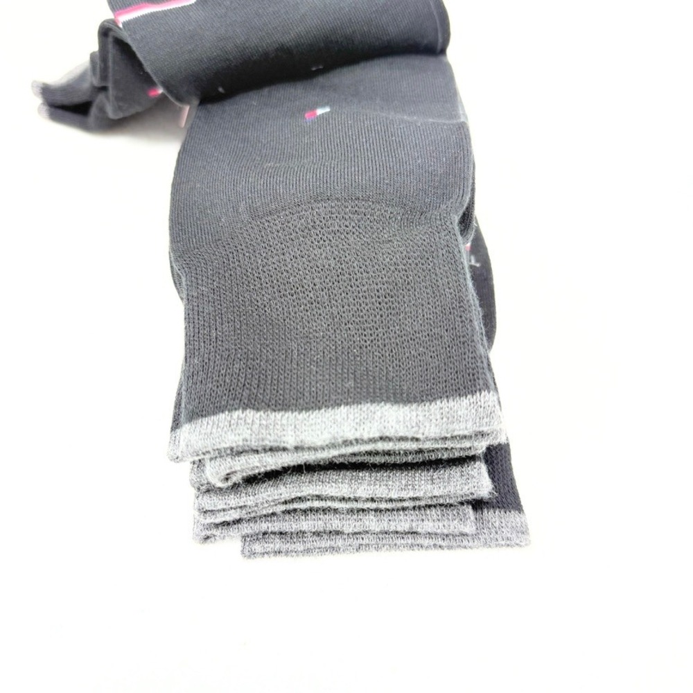 Tommy Hilfiger Mens Dress Socks 5 Pair Pack Black Comfort Blend Size 7-12 - Picture 4 of 7
